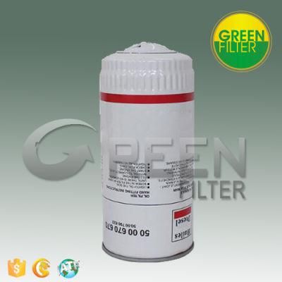Oil Filter with Truck Engine Parts (5000670670) Lf3413 0451105188 FT5014 B403 Lsf5108 So3413 LFP2301 W9622 Sfo1489 6211489