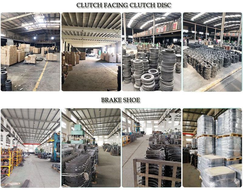 Asbestos Woven Resin Brake Lining Roll with White Color