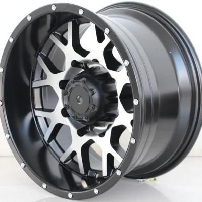 Black Machine Face Wheel Rims 5*114.3 Aluminum Alloy Wheels