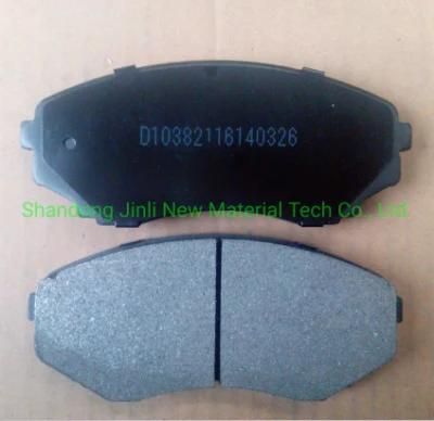 D1038 Brake Pads Semi-Metal Material High Quality Auto Parts