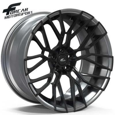 Two-Pieces Aluminium Car Wheels Alloy Rims for Sale