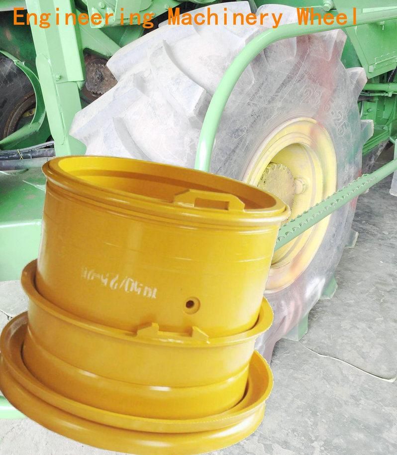Factory Sell Steel Wheel / Rims for off-Road Vehicles Like Loaders, Excavators, Mining Vehicles, Road Rollers (8.00V-20, 10.00W-20, 10.00/1.5-25)