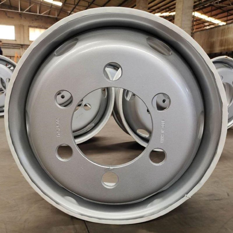 Am-Ss002 17.5*6.0 Inch Steel Truck Wheel