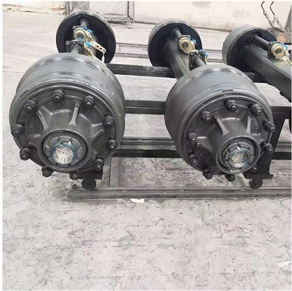 American Type Trailer Axle Shaft Outboard Drum Trailer Steering Axle