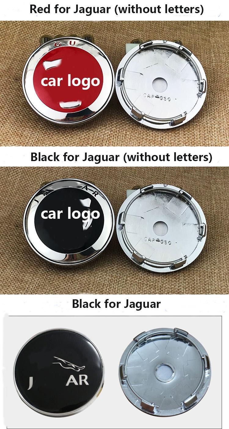 59mm 4pins Car Wheel Hub Caps for Jaguar