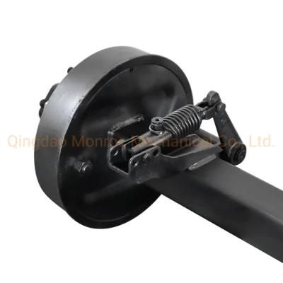 Drumbraked Axle for off-Road Agricultural Trailer Vehicle 506mfd 2.45t 255X60b Brake