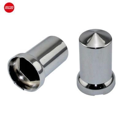 Plastic Chrome Lug Nut Cover Spike Nut Cover 33mm Diameter and 80mm Height Pointed Nut Cover