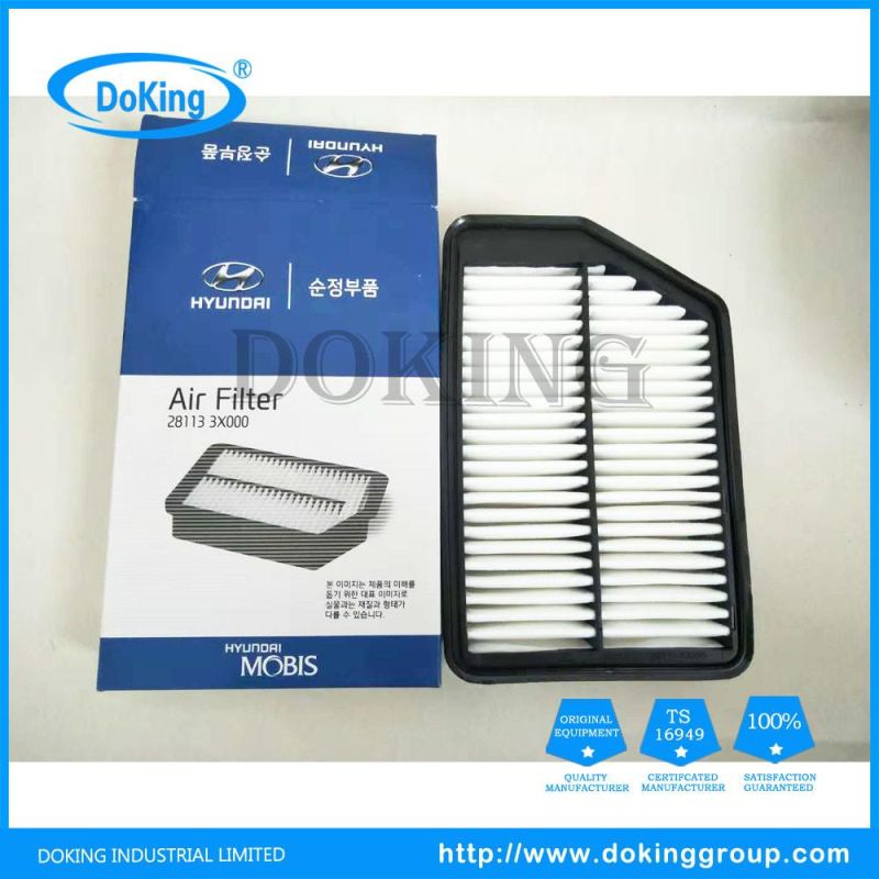 Wholesale Auto PU&PP Air Filter 17801-21050 16546-V0100 28113-1r100 Forhyundai/Volkswagen/Mazda/Honda