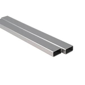 China Extruded Profile Square Aluminium Hollow Tube