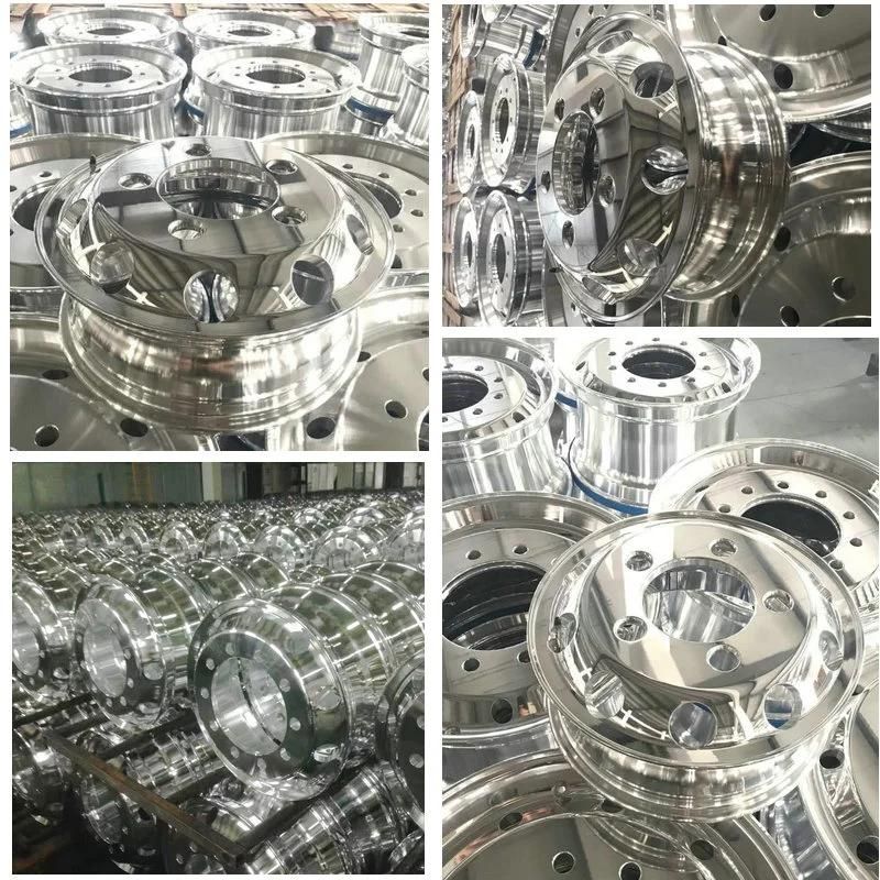 Polished Wheel / Aluminum Wheel / Alloyrims / Alloy Wheel / Aluminum Wheels 22.5*8.25 22.5*9.00 19.5*7.5 22.4*8.25