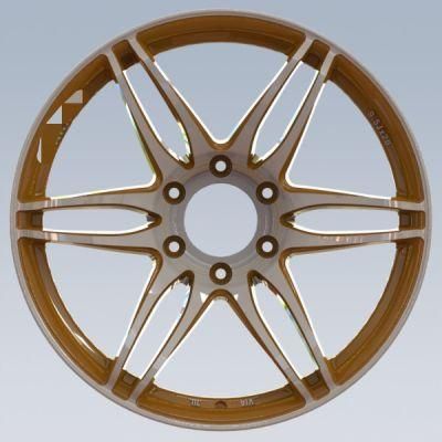 Aftermarket Mags Rim Hub 20X9.5 Inch Bronze with Lip Car Alloy Wheel Rays Sport Parts