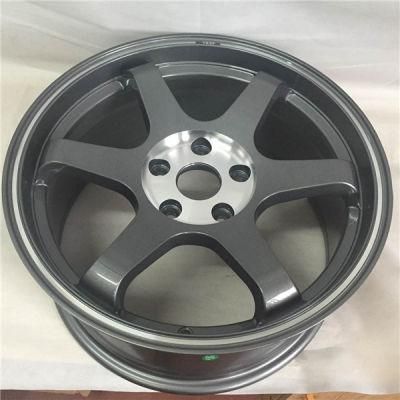 15 17 18 19 Inch 6 Spokes Rays Te 37 Alloy Wheel Rims