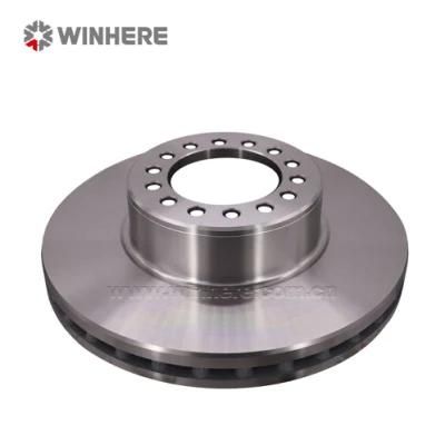 Auto Spare Parts Front Brake Rotor for Iveco ECE R90