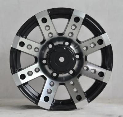J838 JXD Brand Auto Spare Parts Alloy Wheel Rim Aftermarket Car Wheel
