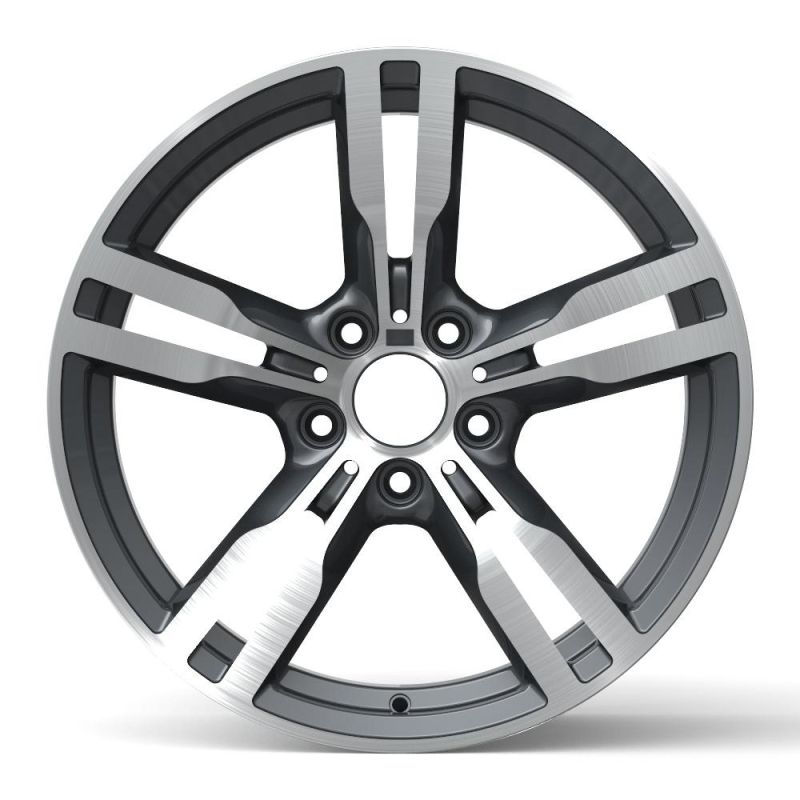 Forged Alloy Rim Wheel with Gun Metal Machined Face