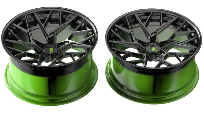 2-Piece Customized Alloy Car Rim, 18 19 20 21 22-Inch Forged Car Alloy Wheel