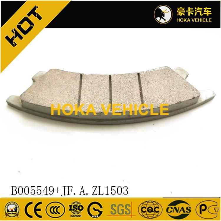 Original Braking System Spare Parts Brake Lining B005549+Jf. a. Zl1503 for Heavy Duty Truck