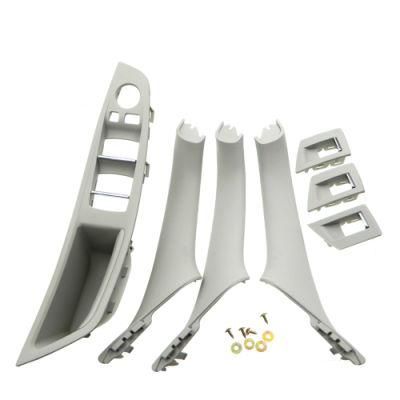Inner Door Handle BMW F10 F18 7 PCS One Set 51417225877 Grey