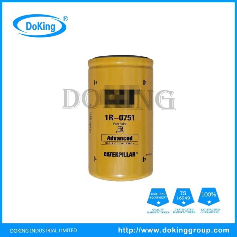 Wholesale Supplier Fuel Filter 1r-0751 for Fleetguad-D/Ca-T/Jcb/Perkin/Vol