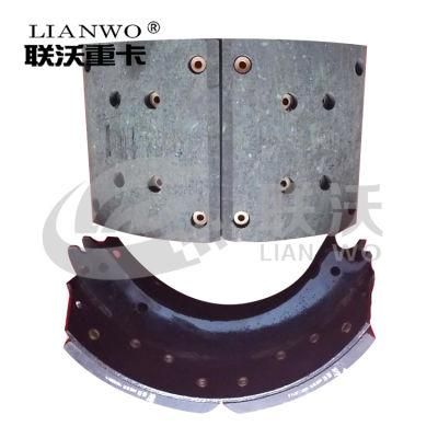 Sinotruk HOWO A7 Truck Shacman F2000 F3000 M3000 Wd615 Wd618 Wd12 JAC Weichai Engine Parts Brake Shoe Assembly Az9100440018