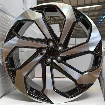 Machine Face Positive Alloy Wheel Rims for Car Chrome Forged Rim Offroad Wheel Alloy Wheel Rim for Car Aftermarket Design with Jwl Via
