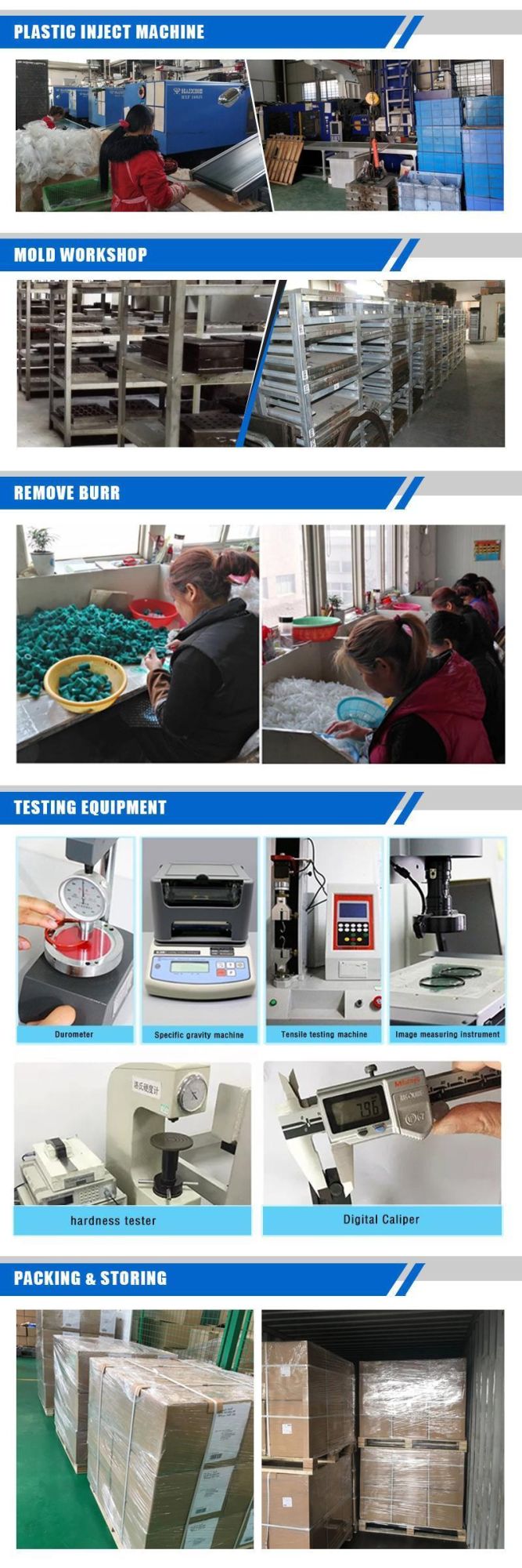 High Quality Rubber Feet Washing with Inner Metal