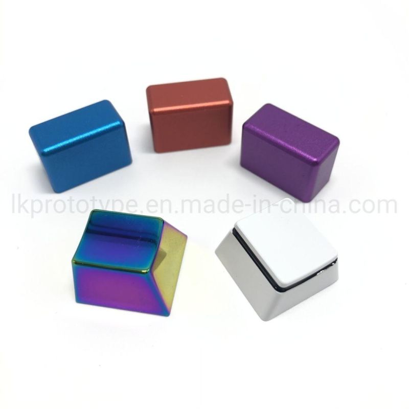 Custom Keycap Aluminum/Alloy CNC Machining Part Mechanical Keyboard Keycaps