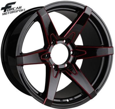 Modern Design Offroad Rims Car Wheels with Aluminum A356.2 Factory Price