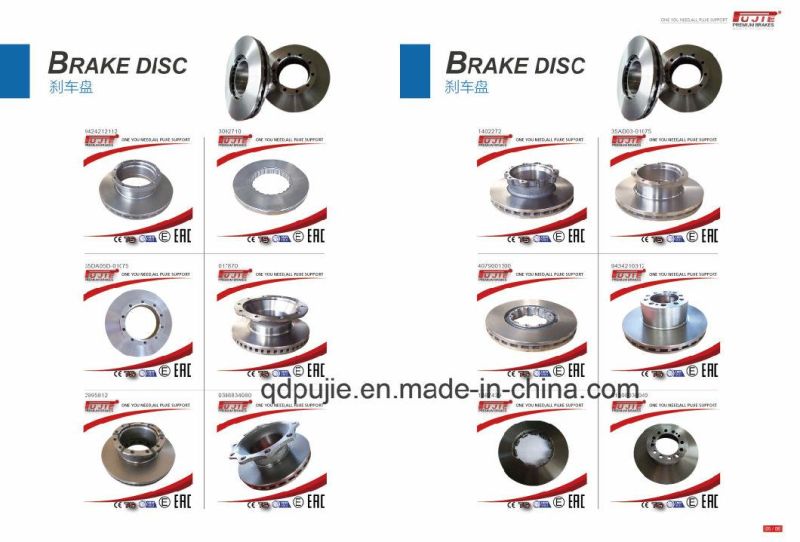 Brake Disc Rotor 4079000500 4079000501 4079000700 for Saf