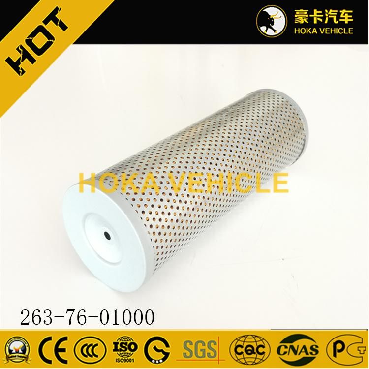 Original Sem Road Roller Spare Parts Oil Return Filter 263-76-01000 for Construction Machinery
