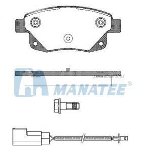Rear Brake Pads for Ford Truck Transit (6C11-2M008-AC)