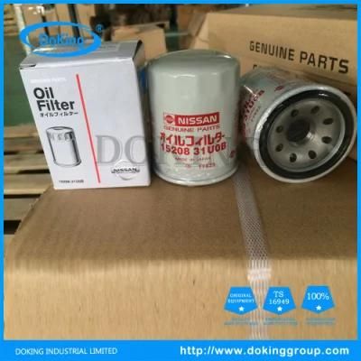 Factory Price Japan Auto Parts Oil Filter 15208-31u0b for Nissan