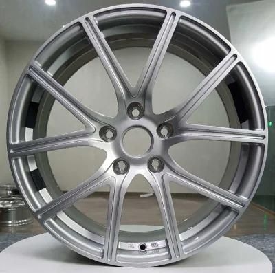 1 Piece Forged T6061 Alloy Rims Sport Aluminum Wheels for Customized Mag Rims Alloy Wheels &#160; with Hyper Silver