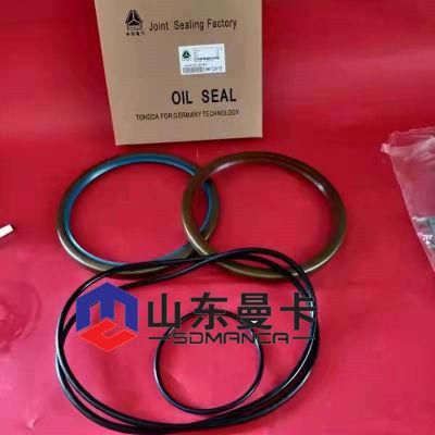 Rear Axle Oil Seal with Orings for HOWO Dump Truck and Shcaman Truck Free Delivery
