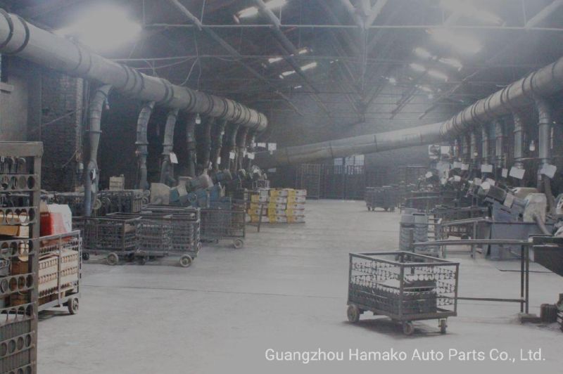 Hamako Auto Spare Parts Free Asbestos Brake Lining for Heavy Duty Truck Yutong Bus Rear Back