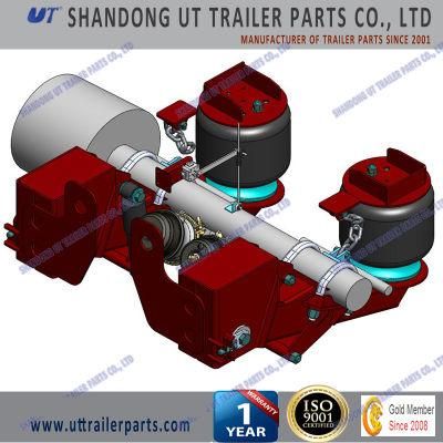 9 Tons Air Suspension for 146mm Round Drum and Disc Brake Grooved Axles