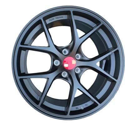 [Matte Black Flow Forming] 18 Inch 5*114.3 Passenger Car Alloy Wheels Rims for BBS Honda Toyota Hyundai Tesla KIA Subaru Mazda