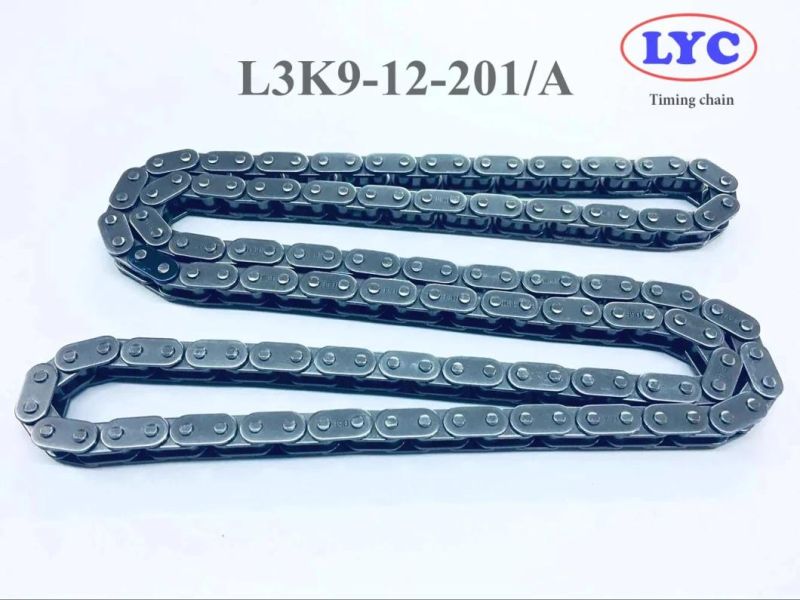 OEM Customized Engine Parts Genuine Engine Timing Chain L3K9-12-201A L3K912201A Mazda Car Parts Auto Transmission Part Chain Hardware Link Roller Chain