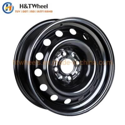 H&T Wheel 564403 15X6.0 4X108 15 Inch Steel Wheel Rims for Passenger Car