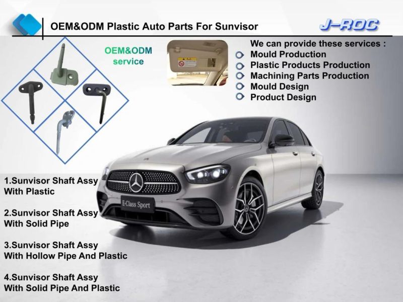 ODM OEM Customized Plastic Part for Auto Car Automobile Motor Vehicle Body Spare Sunvisor