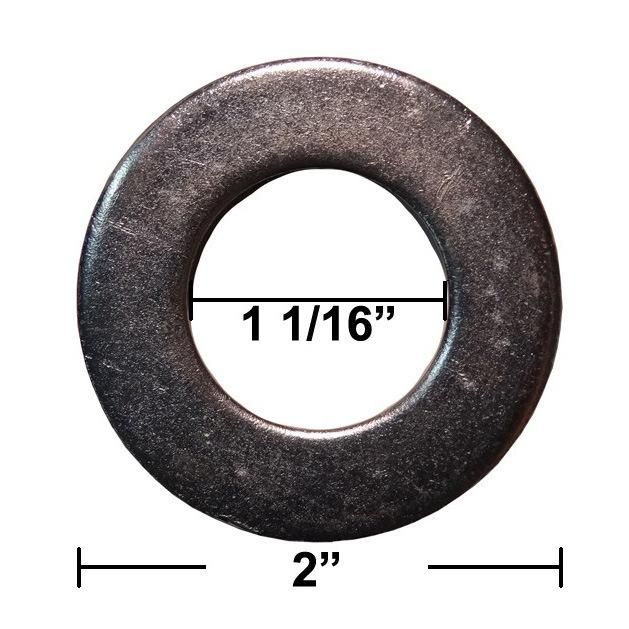 1 1/16" X 2" Flat Washer