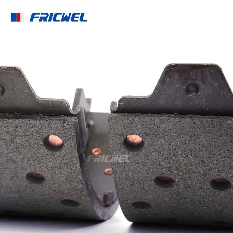 OEM South America Western Europe Semi-Metal Non-Asbestos Red Particle Steel Rivets for All Kinds of Cars