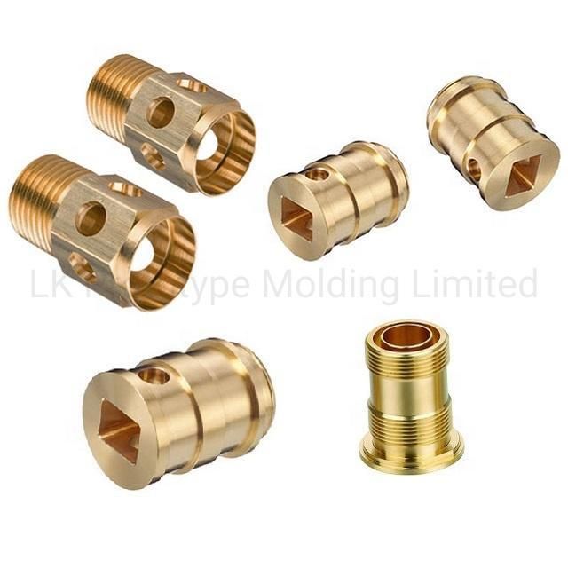 High Quality Precision CNC Turn Custom for Valve/Medical/Auto/Machine/Tools Industries-Brass Parts