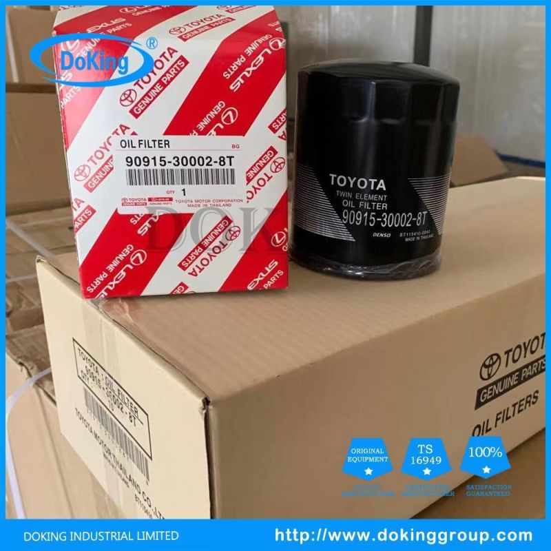 High Quality Auto Oil Filter for Toyota 90915-30002-8t