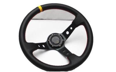 14inch Car Carbon Steering Wheel 350mm with Aluminum Alloy Car Parts