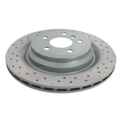 Painted Auto Spare Parts Ventilated Brake Disc for MERCEDES-Benz ML350 3.0D/3.5 2015