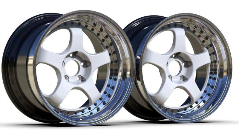 Two-Piece 18~22 Inch Car Rim Aviation Aluminum Alloy 6061 Custom Forged Alloy Car Wheels