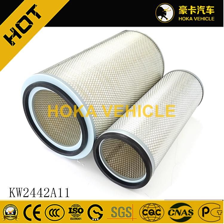 Original Sem Road Roller Spare Parts Air Filter Kw2442A11 for Construction Machinery