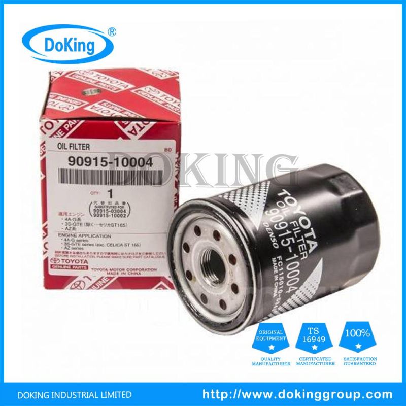 High Performance Oil Filter 90915-10004 for Toyota