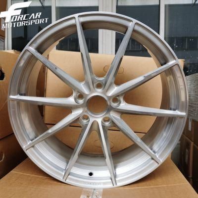 Silver Rims Custom Size Alloy Wheels Rim for Porsche/ Benz/Audi